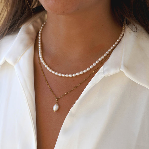 Aloha Bundle Pearl Necklace